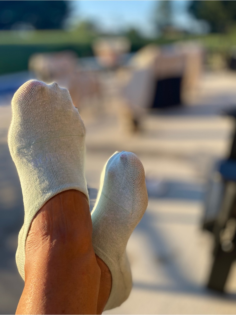 Women’s Bombas WELL-WORN No-Show Light Sage Sock Size Med